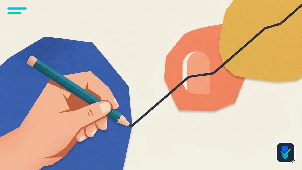 Ilustração editorial sobre Redação VUNESP: Guia Definitivo para Estrutura, Critérios de Correção e Temas Mais Cobrados