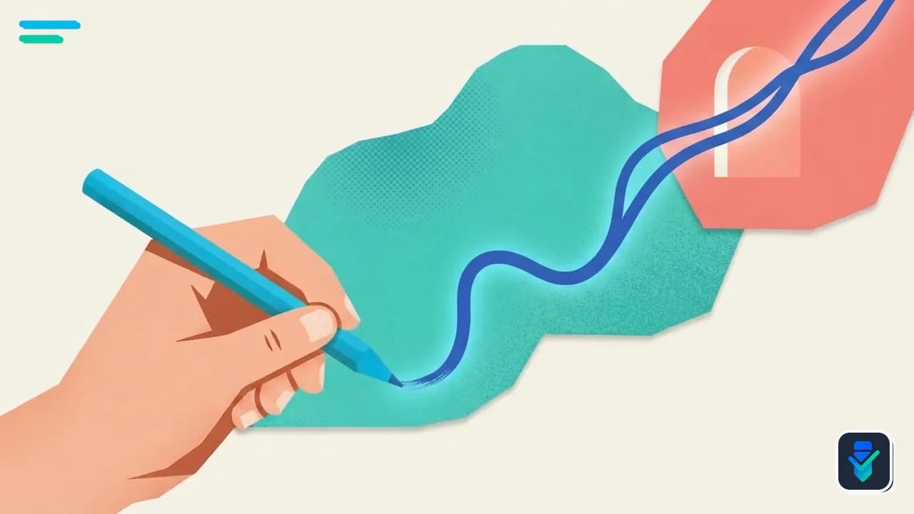 Ilustração editorial sobre Comparativo de Plataformas de Correção de Redação com IA: RedaPro vs. Concorrentes