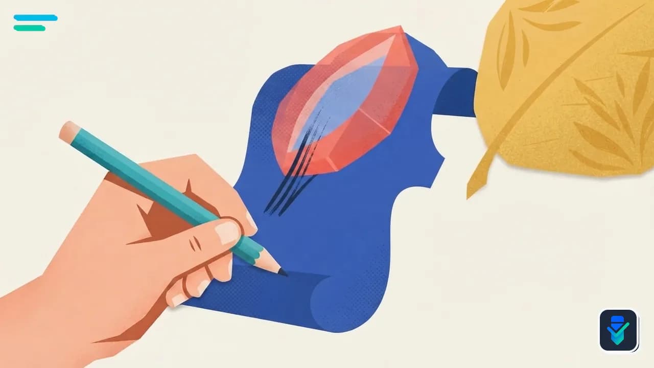 Ilustração editorial sobre Redação FUVEST 2026: Guia Mestre dos Novos Gêneros Textuais (Crônica, Carta, Manifesto, Roteiro) com Exemplos e Análise Detalhada